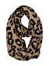 Unbranded 100% Acrylic Animal Print Tan Scarf One size - photo 1