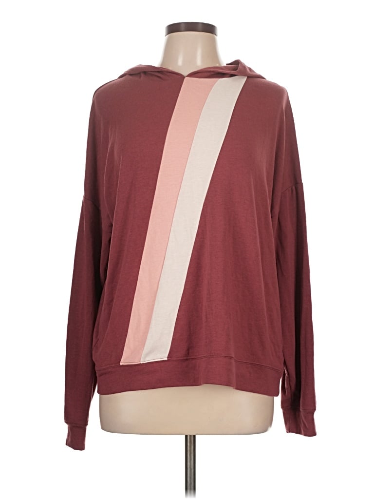 Pre-owned Jessica Simpson Sweatshirt In Burgundy