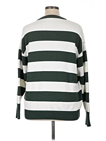 Orange Kiss Pullover Sweater (view 2)