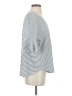 CAbi 100% Cotton White 3/4 Sleeve Top Size S - photo 4