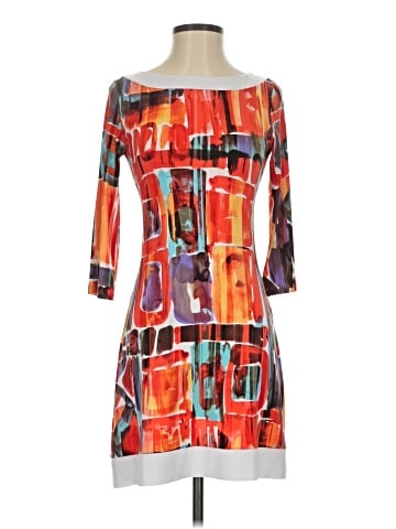 Papillon Blanc Casual Dress (view 1)