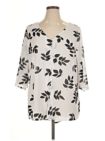 Monroe and Main 3/4 Sleeve Blouse (view 1)