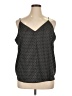 Express Black Sleeveless Blouse Size XL - photo 1