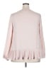 Lane Bryant 100% Polyester Pink Long Sleeve Blouse Size 18 - 20 Plus - photo 2