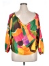 Unbranded Orange 3/4 Sleeve Blouse Size XL - photo 1