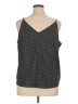 Express Black Sleeveless Blouse Size XL - photo 2