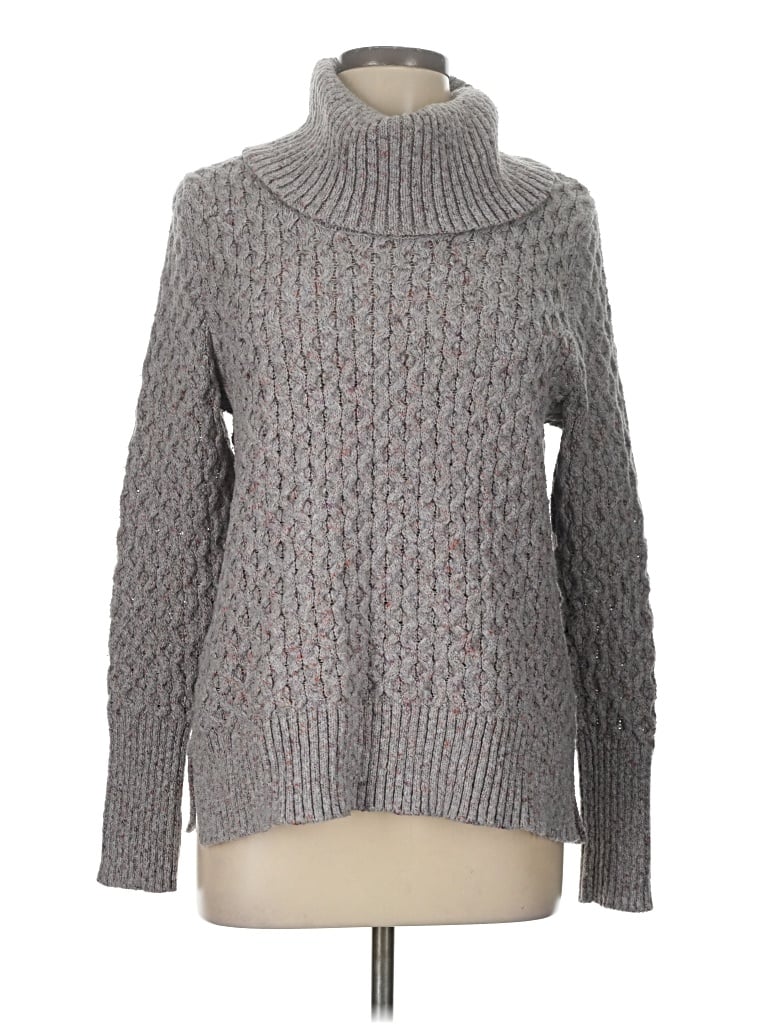 Pre-owned Retrology Turtleneck Sweater In Gray