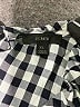 J.Crew Checkered-gingham Black Sleeveless Blouse Size XL - photo 6