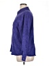 Chico's 100% Polyester Paisley Purple Long Sleeve Blouse Size XL (3) - photo 5