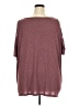 Emery Rose Burgundy Short Sleeve Top Size 5X - photo 2
