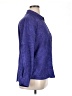 Chico's 100% Polyester Paisley Purple Long Sleeve Blouse Size XL (3) - photo 4