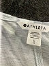 Athleta 100% Cotton Silver Sleeveless T-Shirt Size L - photo 6