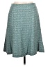 Rafaella Tweed Teal Casual Skirt Size 10 (petite) - photo 1
