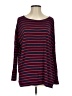 Piko Stripes Red Long Sleeve Top Size S - photo 1