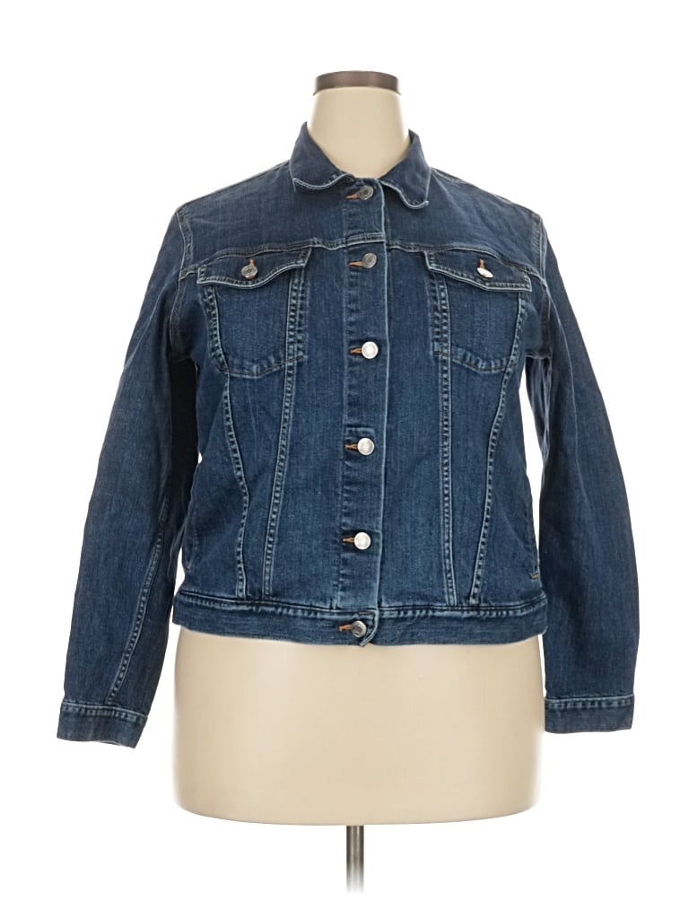Pre-owned Gap Denim Jacket In Blue