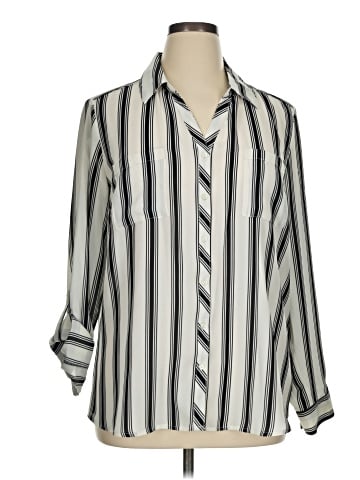 Relativity Long Sleeve Blouse (view 1)