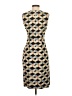 Milly Argyle Brown Cocktail Dress Size 4 - photo 2