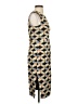 Milly Argyle Brown Cocktail Dress Size 4 - photo 4