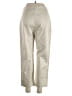 Ann Taylor Solid Silver Ivory Casual Pants Size 10 - photo 2