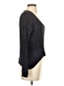 Guess 100% Polyester Metallic Gray Pullover Sweater Size XS - photo 4