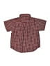 Chaps Checkered-gingham Burgundy Short Sleeve Button-Down Shirt 12-18 MO / 18 MO - photo 2