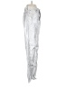 Madewell 100% Cotton Metallic Silver Jeans Size 27 waist - photo 4