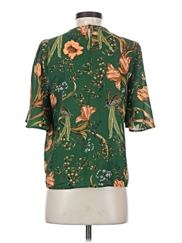 Happy x Nature Short Sleeve Blouse (view 2)