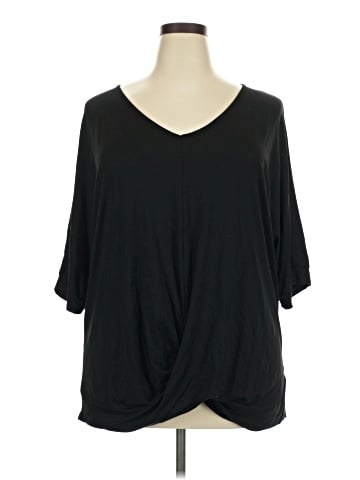 She + Sky 3/4 Sleeve Top (view 1)