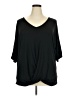 She + Sky Black 3/4 Sleeve Top Size 2X - photo 1