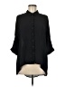 Apt. 9 100% Polyester Solid Black 3/4 Sleeve Blouse Size M - photo 1