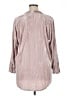 Cato Metallic Silver 3/4 Sleeve Blouse Size XL - photo 2