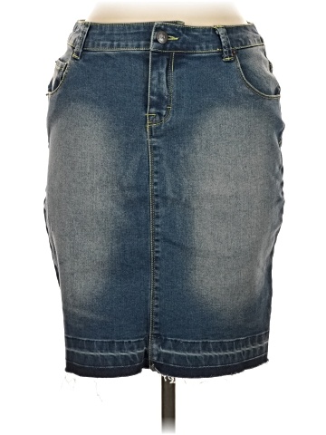 Highway Jeans Denim Skirt (view 1)