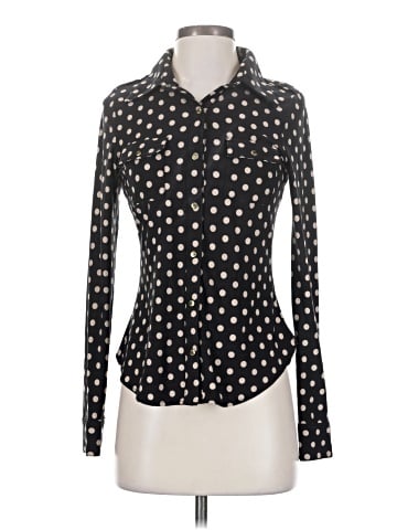 BCBGMAXAZRIA Long Sleeve Blouse (view 1)