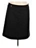 Ann Taylor LOFT Solid Black Casual Skirt Size 8 - photo 1