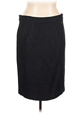 Chanel Vintage Tweed Pencil Skirt (view 1)
