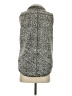 Thread & Supply 100% Polyester Gray Faux Fur Vest Size S - photo 2