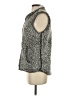 Thread & Supply 100% Polyester Gray Faux Fur Vest Size S - photo 5