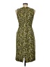J.Crew Animal Print Green Cocktail Dress Size 6 - photo 2