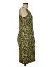 J.Crew Animal Print Green Cocktail Dress Size 6 - photo 4