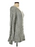 Lemon 100% Acrylic Gray Pullover Sweater Size L - photo 4