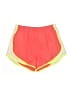 Nike 100% Polyester Color Block Orange Athletic Shorts Size S - photo 1