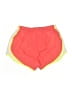 Nike 100% Polyester Color Block Orange Athletic Shorts Size S - photo 2
