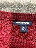 Lands' End Burgundy Pullover Sweater Size Med 10/12 - photo 7