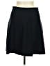 Zara Basic Solid Black Orange Formal Skirt Size M - photo 2