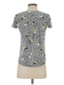 Alfani Graphic Gray Short Sleeve Top Size S (petite) - photo 2
