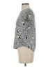Alfani Graphic Gray Short Sleeve Top Size S (petite) - photo 5