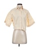 Zara Ivory Short Sleeve Blouse Size S - photo 1