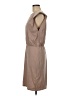 Express 100% Cotton Solid Tan Casual Dress Size M - photo 5