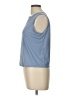 Unbranded Blue Sleeveless T-Shirt Size L - photo 5