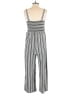 Xhilaration Stripes Gray Jumpsuit Size M - photo 2